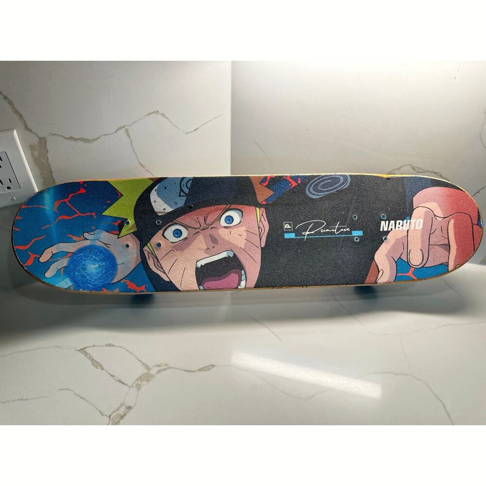 Primitive x Naruto Rodriguez Combat Skateboard RIPNDIP Bob Ross Cat Mountains